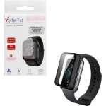 Volte-Tel Tempered Glass Honor Band 9 1.47'' 9H 0.30mm Pc Edge Cover With Key 3D Full Glue Full Cover BLACK