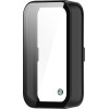 Volte-Tel Tempered Glass Honor Band 9 1.47'' 9H 0.30mm Pc Edge Cover With Key 3D Full Glue Full Cover BLACK