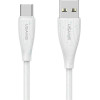 Usams Kabel Green Series SJ714 18W 3A USB-A Do USB-C 1m bia?y - (SJ714USB02)
