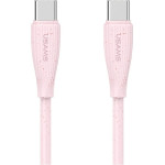 Usams Kabel Green Series SJ716 60W USB-C Do USB-C 1m r??Owy - (SJ716USB04)