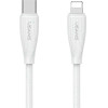 Usams Kabel Green Series SJ717 30W USB-C Do Lightning 1m bia?y - (SJ717USB02)
