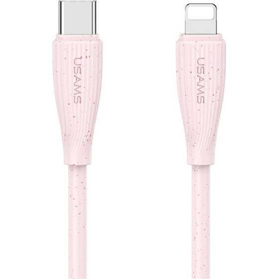 Usams Kabel Green Series SJ717 30W USB-C Do Lightning 1m r??Owy - (SJ717USB04)