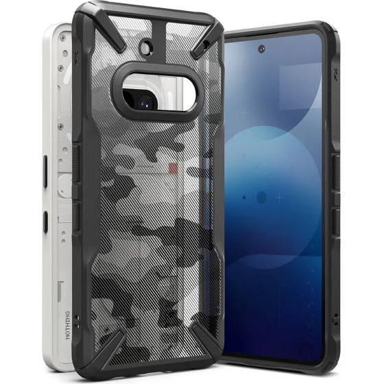 Ringke Fusion X Case For Nothing Phone 3A - Clear Grey - (27567-0)
