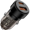 Tech-Protect CC03 2-Port PD75W Car Charger - Black - (27657-0)