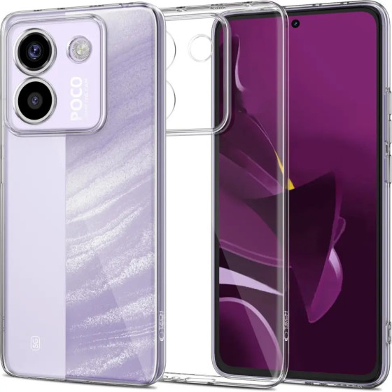 Tech-Protect Flexair Case For Xiaomi Poco M7 Pro 5G - Transparent - (27706-0)