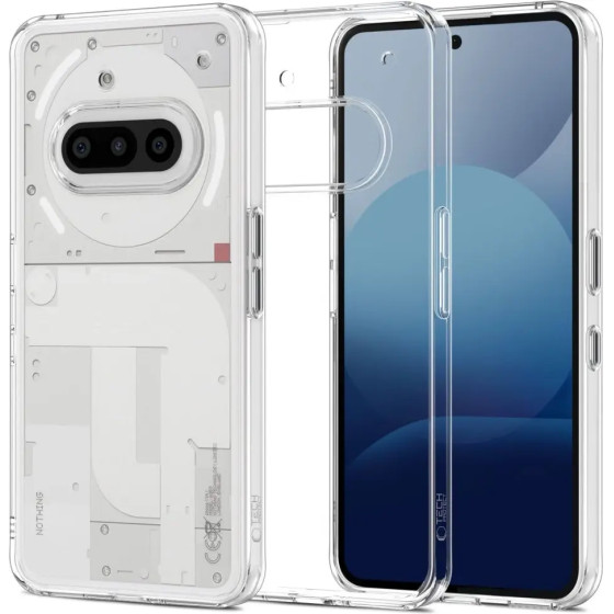 Tech-Protect Flexair Hybrid Case For Nothing Phone 3A - Transparent - (27607-0)