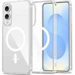 Tech-Protect Flexair Hybrid Magsafe Case For Samsung Galaxy S25 Edge - Clear - (27669-0)
