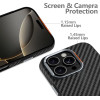 Tech-Protect Ion Carbon Magsafe Case For Iphone 16 Pro Max - Black/Grey - (27672-0)