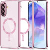 Tech-Protect Magflex Magsafe Case For Samsung Galaxy A56 5G - Clear Pink - (27609-0)