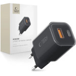 Tech-Protect NCM33W 2-Port PD33W/QC3.0 Wall Charger - Black - (27707-0)
