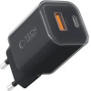Tech-Protect NCM33W 2-Port PD33W/QC3.0 Wall Charger - Black - (27707-0)