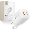 Tech-Protect NCM33W 2-Port PD33W/QC3.0 Wall Charger - White - (27701-0)