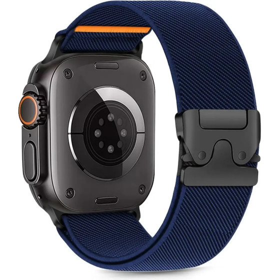 Tech-Protect Nylon Clasp For Apple Watch 44 / 45 / 46 / 49 Mm - Navy - (27690-0)