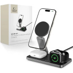 Tech-Protect QI15W-A47 Magsafe 3in1 Inductive Charger + USB-C Cable - Black - (27678-0)