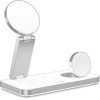 Tech-Protect QI15W-A47 Magsafe 3in1 Inductive Charger + USB-C Cable - White - (27679-0)