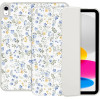 Tech-Protect Sc Pen Case For Ipad 10.9 2022 (10th gen.) / 11 2025 (11th gen.) - Daisies With Leaves - (27593-0)