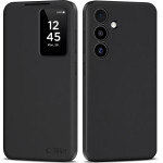 Tech-Protect Smart Wallet Case For Samsung Galaxy S25+ - Matte Black - (27696-0)