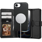 Tech-Protect Wallet Magsafe Iphone 16e Case - Matte Black - (27501-0)
