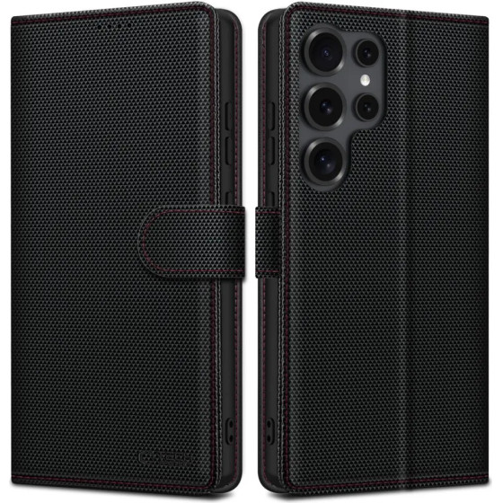 Tech-Protect Wallet Rs Case For Samsung Galaxy S25 Ultra - Black - (27602-0)