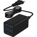 Gembird 4-Port 65W Gan Usb Pd Fast Charger Black - (TA-UC-2A2C-PD65-01-BK)