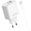 Beline Wall Charger 45W + Cable USB-C White - (BLN2CW45C)