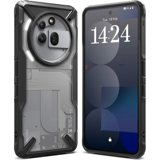 Ringke - Fusion X - Nothing Phone (3a) Pro - Black