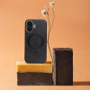 Gentleman Mag Cover Case Compatible With Magsafe For Iphone 15 Black OEM