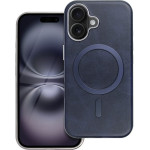 Gentleman Mag Cover Case Compatible With Magsafe For Iphone 15 Navy Blue OEM