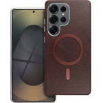 Gentleman Mag Cover Case Compatible With Magsafe For Samsung A56 Brown OEM