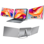EXTRALINK Smart Life 14'' 2-Screen Monitor For Laptops 12'' To 17.3'' S688 - (EX.21571)