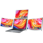 EXTRALINK Smart Life 14'' 3-Screen Monitor For Laptops 12'' To 18.5'' S780 - (EX.21595)