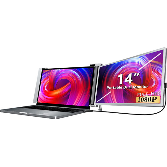 EXTRALINK Smart Life 14'' To 17'' 1-Screen Monitor For Laptops S14 - (EX.21601)