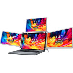 EXTRALINK Smart Life 14'' 3-Screen Monitor For Laptops S680 - (EX.35281)