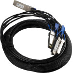 Mikrotik | QSFP28 To 4x SFP28 break-Out Cable | 1x QSFP28 To 4x SFP28, 3m - (XQ+BC0003-XS+)