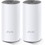 TP-Link Deco E4 2-Pack | Wifi Router | AC1200, Dual Band, Mesh, 4x RJ45 100Mb/s - (TL-Deco E4(2-PACK))