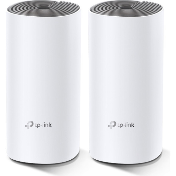 TP-Link Deco E4 2-Pack | Wifi Router | AC1200, Dual Band, Mesh, 4x RJ45 100Mb/s - (TL-Deco E4(2-PACK))