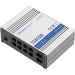 Teltonika TSW200 | PoE+ Switch | 8x RJ45 1000Mb/s PoE+, 2x SFP, 240W - (TELTONIKA TSW200 000010)
