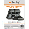 Ruhhy Underwear organizer - set of 6 25764 - (18171-0)