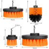 Bigstren Drill cleaning brushes - 4 pcs - (15187-0)
