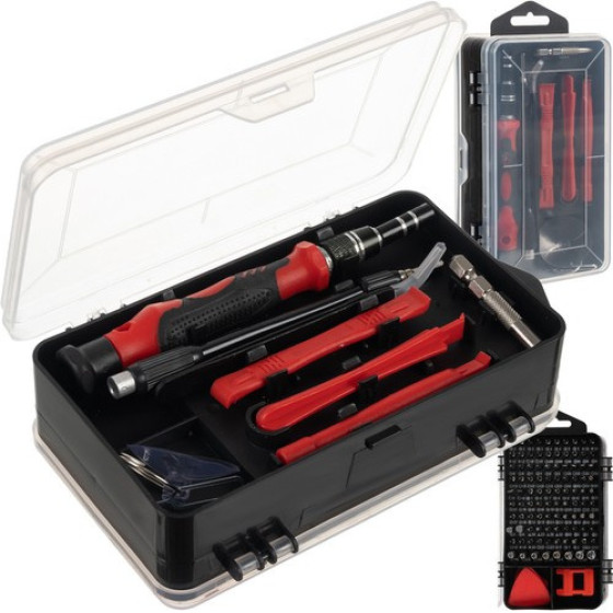 Bigstren Set of tools for precision mechanics 110 pcs - (13695-0)