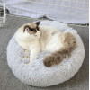 Purlov Hairy dog bed gray 22759 - (16916-0)