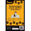 Purlov Hygienic pad 60x40cm 100pcs 21599 - (16712-0)
