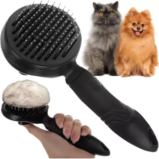 Purlov Self-cleaning fur brush - (16055-0)