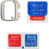 Volte-Tel Tempered Glass Xiaomi Redmi Watch 3 Active 1.75'' 9H 0.30mm Pc Edge Cover With Key 3D Full Glue Full Cover Off WHITE
