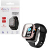 Volte-Tel Tempered Glass Xiaomi Redmi Watch 3 Active 1.75'' 9H 0.30mm Pc Edge Cover With Key 3D Full Glue Full Cover PINK