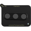 Volte-Tel Tempered Glass Samsung A36 5G A366 6.7'' 9H 0.25mm 3D Curved For Camera BLACK