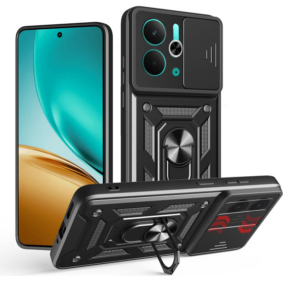 Techsuit - CamShield Series - Realme 14 / Realme 14T - Black