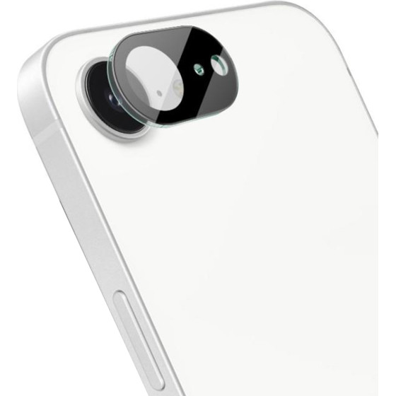 Techsuit - Full Camera Glass - iPhone 16e - Black