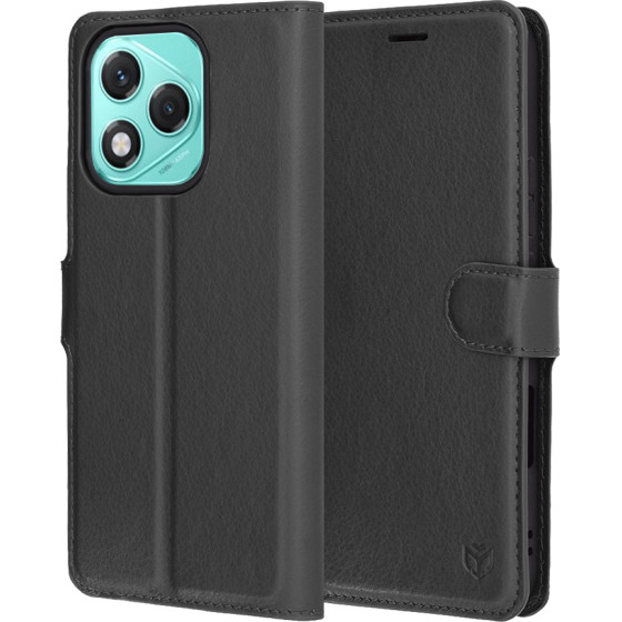 Techsuit - Leather Folio - Honor 400 Lite - Black