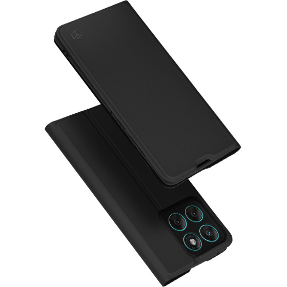 Techsuit - Magskin Book - Motorola Edge 60 / Edge 60 Fusion - Black